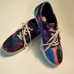 Vans Galaxy Print Shoe